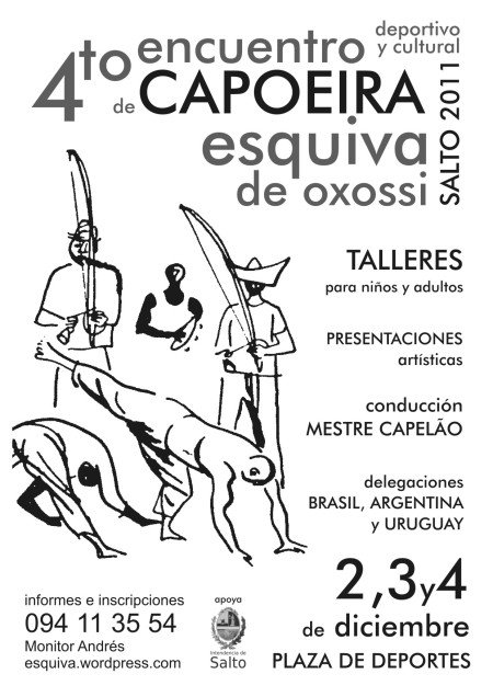 4to evento salto uruguay capoeira esquiva oxossi 2011